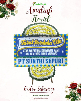 Papan Bunga Duka di Kouh