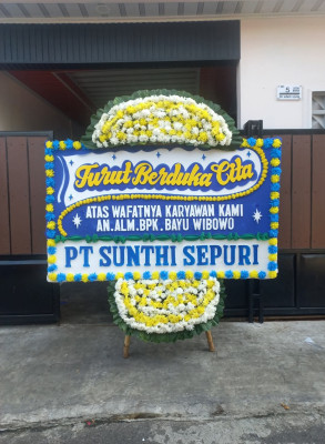Papan Bunga Duka di Kouh