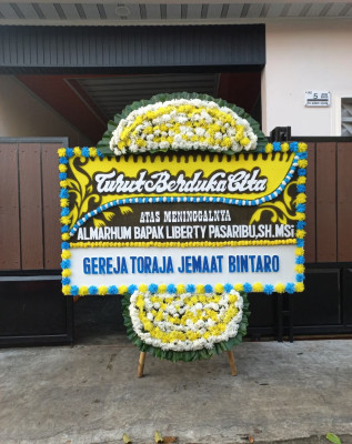 Papan Bunga Duka di Kouh