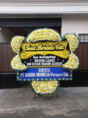 Papan Bunga Duka di Kouh