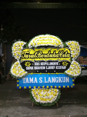 Papan Bunga Duka di Kouh
